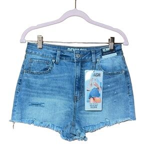 REWASH The Wedge Vintage Reunion High Rise Denim Shorts 9/29 NWT